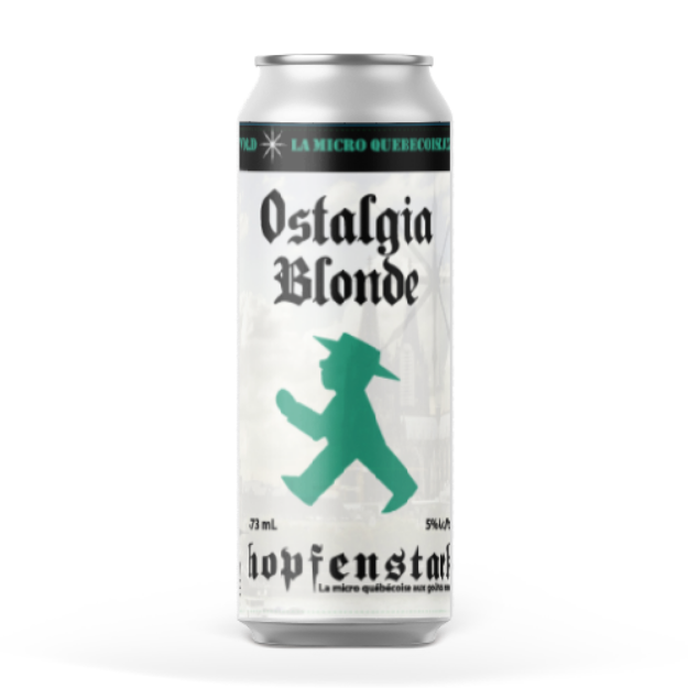 Hopfenstark (Microbrasserie d’Autray) - Ostalgia Blonde