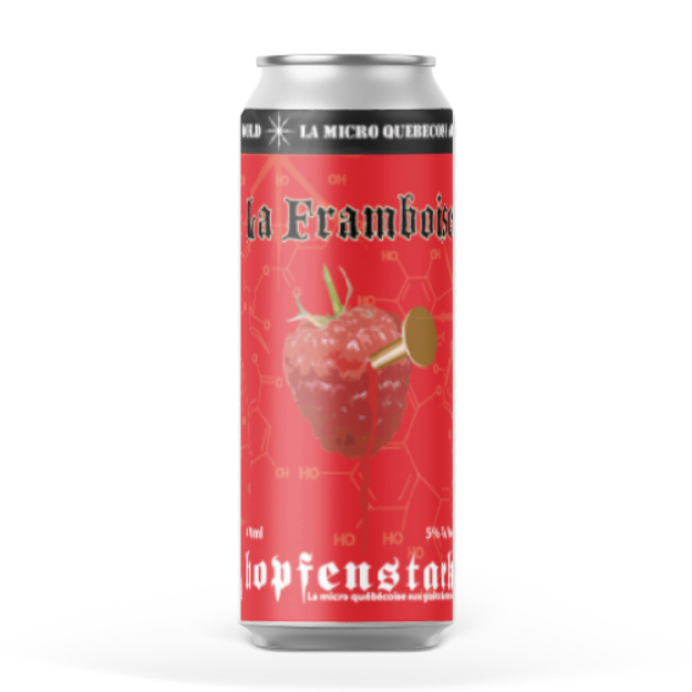 Hopfenstark (Microbrasserie d’Autray) - La Framboise