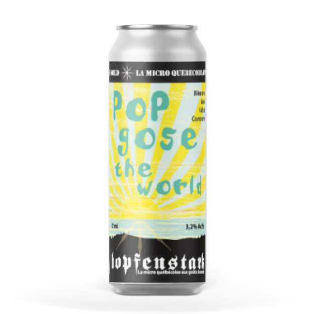 Hopfenstark (Microbrasserie d’Autray) - Pop Gose the World