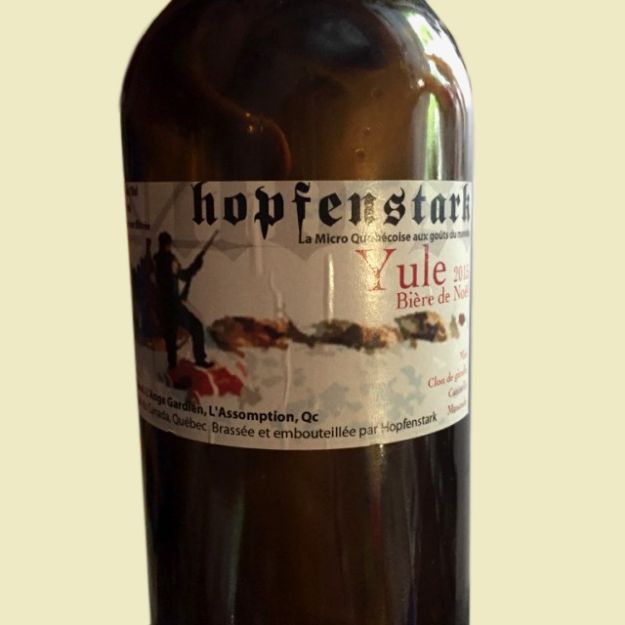 Hopfenstark (Microbrasserie d’Autray) - Yule (bière de Noël)