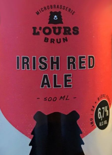 Microbrasserie L ours brun - Irish Red Ale