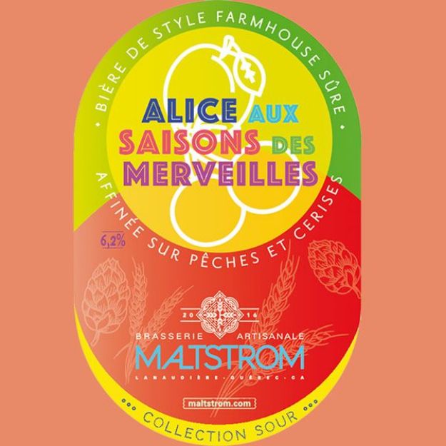 Brasserie artisanale Maltstrom - Alice aux saisons des merveilles