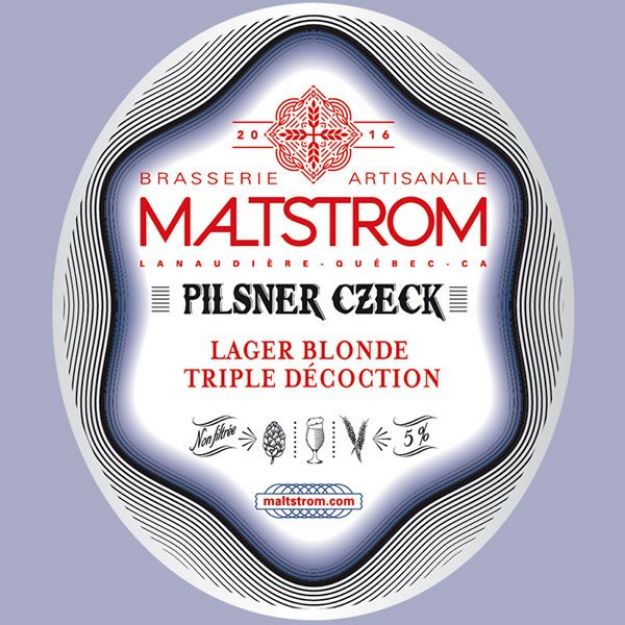 Brasserie artisanale Maltstrom - Pilsner Czeck