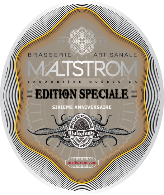 Brasserie artisanale Maltstrom - Édition Spéciale Maltéhops 6e Anniversaire