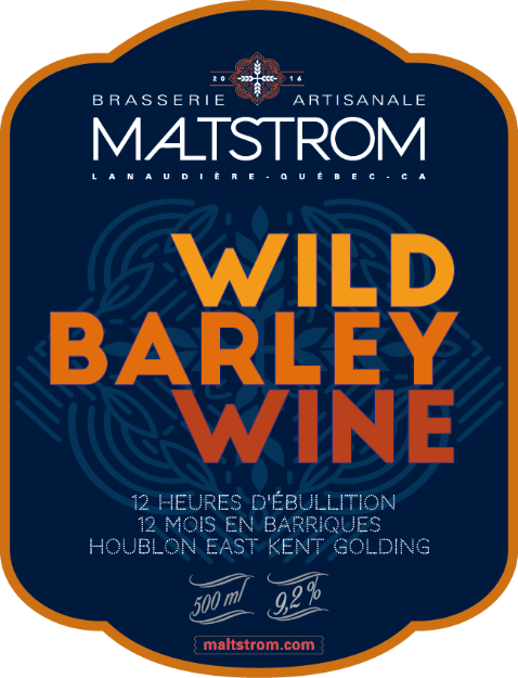 Brasserie artisanale Maltstrom - Wild Barley Wine