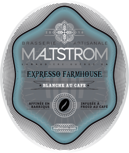 Brasserie artisanale Maltstrom - Farmhouse Expresso