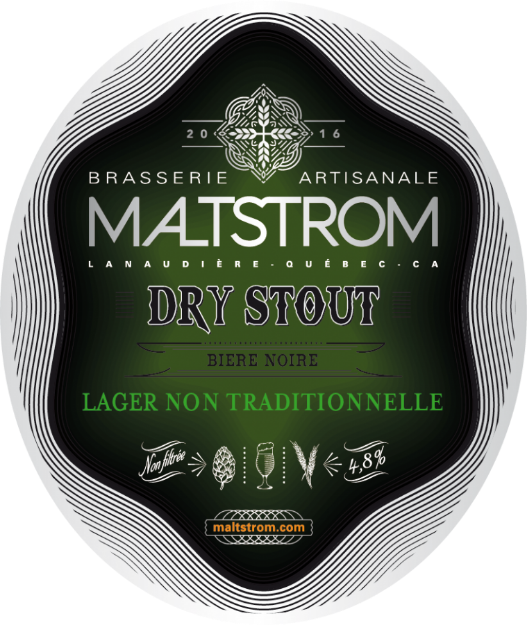 Brasserie artisanale Maltstrom - Dry Stout