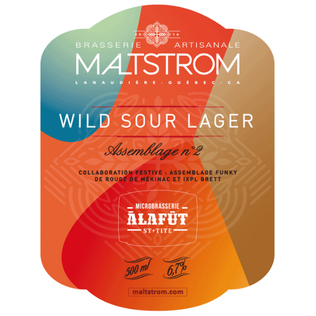 Brasserie artisanale Maltstrom - Wild Sour Lager – Assemblage n°2