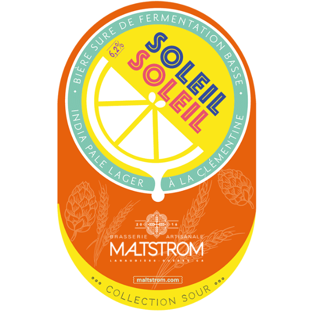 Brasserie artisanale Maltstrom - Soleil Soleil Clémentine