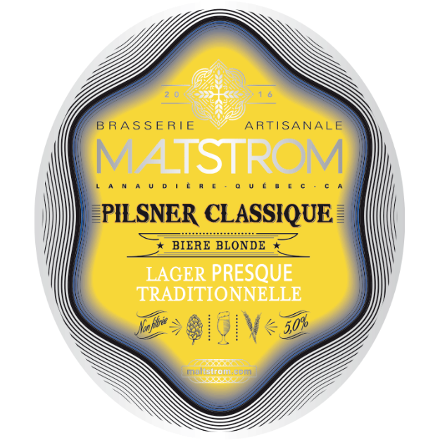 Brasserie artisanale Maltstrom - PILSNER CLASSIQUE