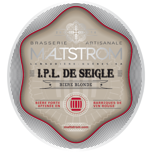 Brasserie artisanale Maltstrom - INDIA PALE LAGER DE SEIGLE