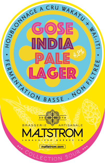 Brasserie artisanale Maltstrom - GOSE INDIA PALE LAGER