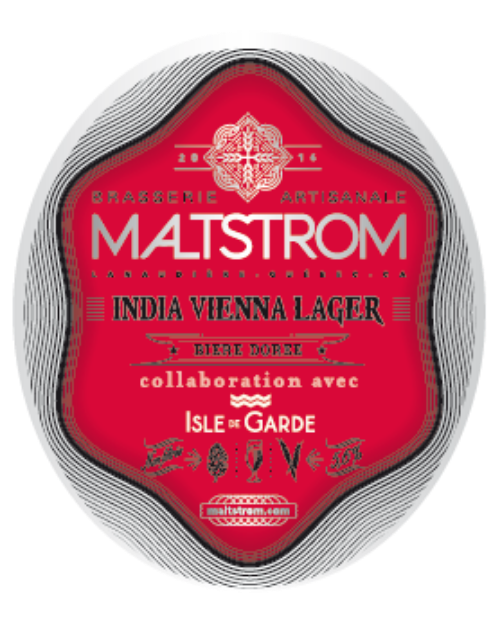 Brasserie artisanale Maltstrom - INDIA VIENNA LAGER