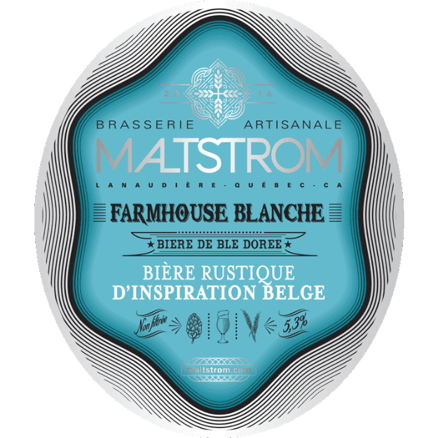 Brasserie artisanale Maltstrom - FARMHOUSE BLANCHE