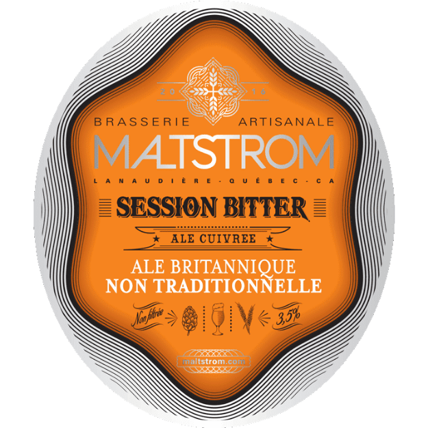 Brasserie artisanale Maltstrom - SESSION BITTER