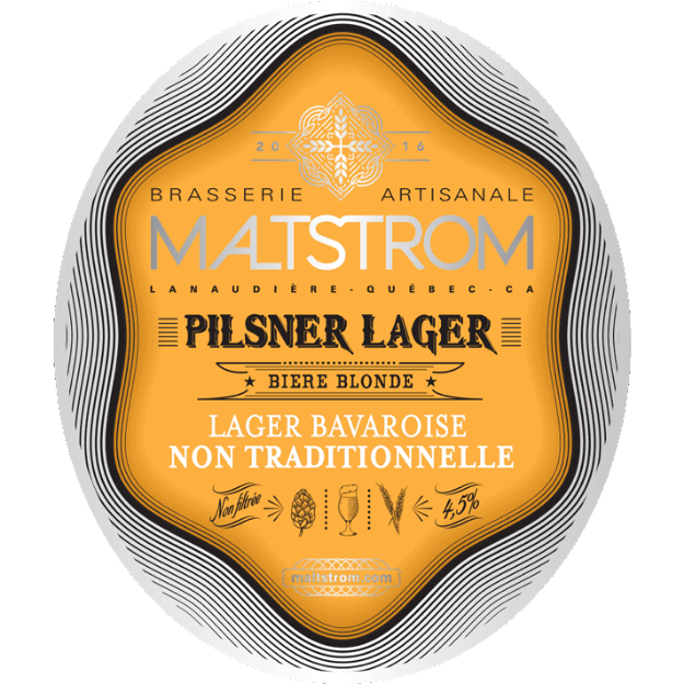 Brasserie artisanale Maltstrom - PILSNER LAGER