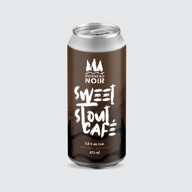 Microbrasserie Ruisseau noir -SWEET STOUT CAFÉ 