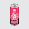 Microbrasserie Ruisseau noir - MILKSHAKE IPA AUX FRAMBOISES 