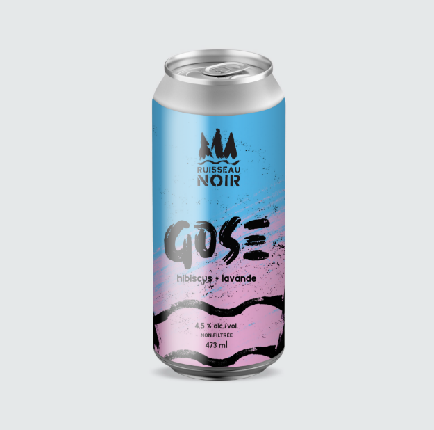 Microbrasserie Ruisseau noir - GOSE HIBISCUS-LAVANDE