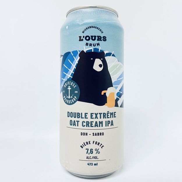 Microbrasserie L ours brun - Double Extreme Oat Cream IPA (DDH - Sabro)