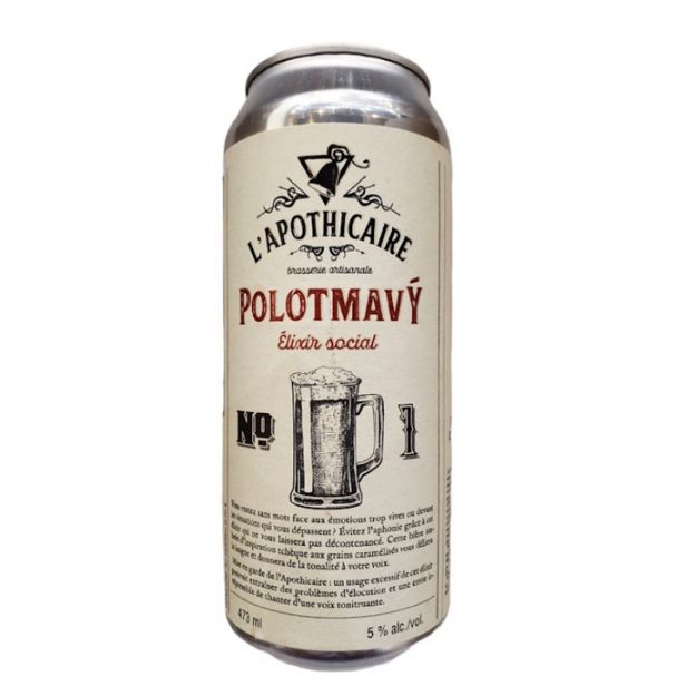 L’Apothicaire brasserie artisanale - Polotmavy	