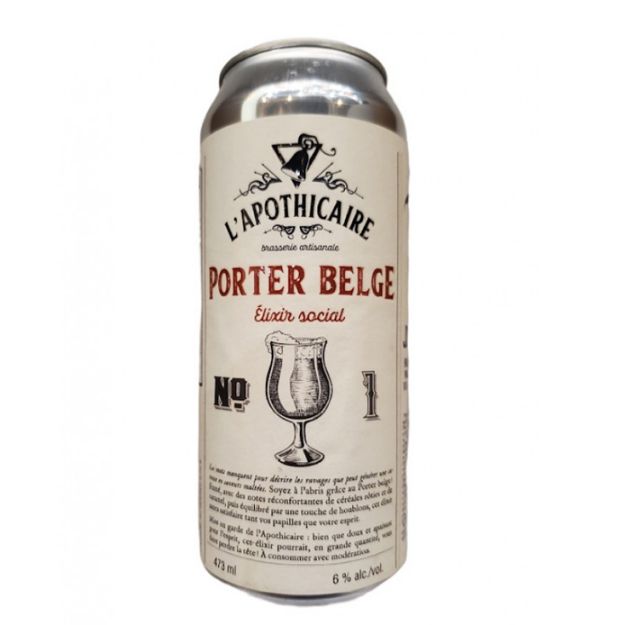 L’Apothicaire brasserie artisanale - Porter Belge #1	