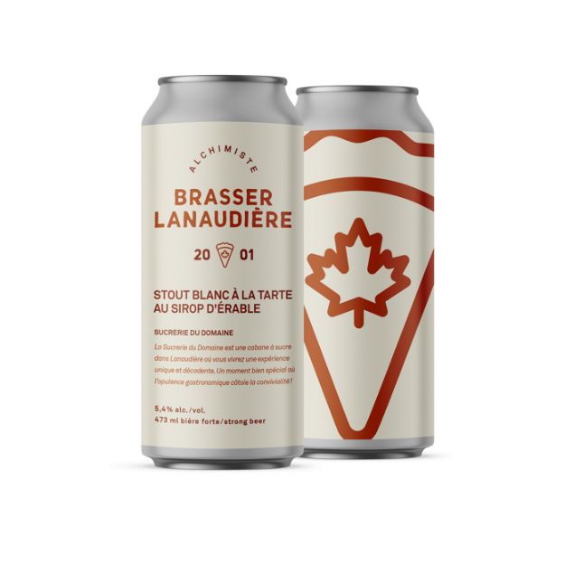 Alchimiste - Brasser Lanaudière - Stout blanc à la tarte au sirop d érable